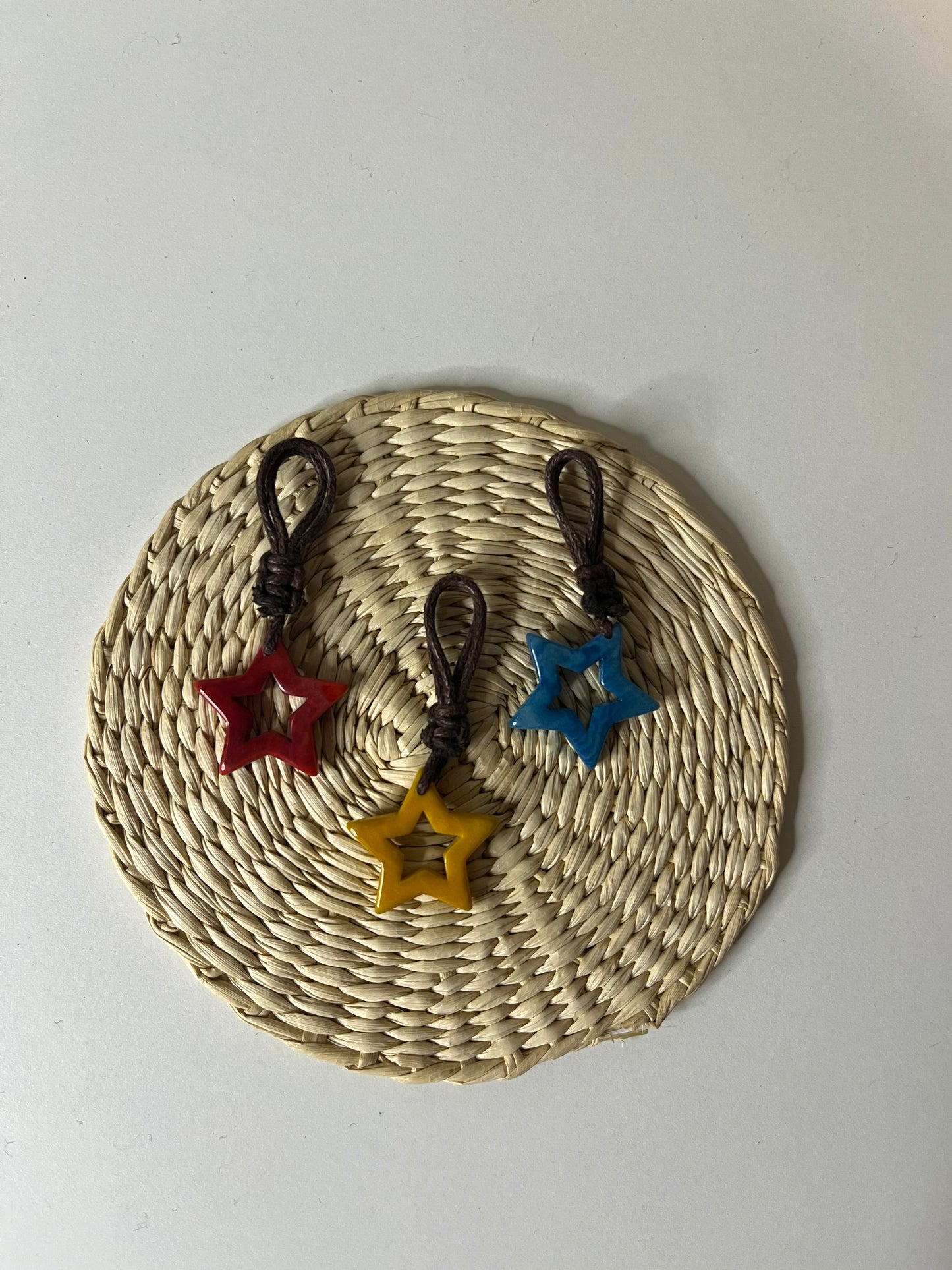 Blue Star Pendant – Tagua