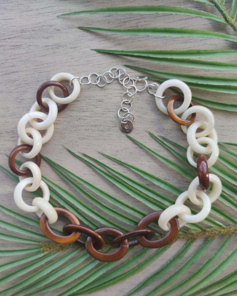 Raíces Alstroemeria Necklace