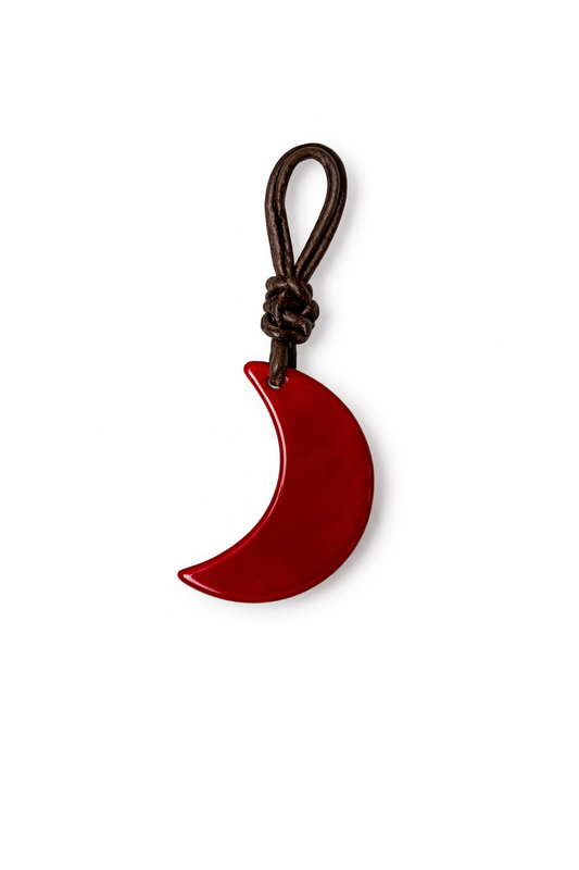 Red Moon Pendant – Tagua