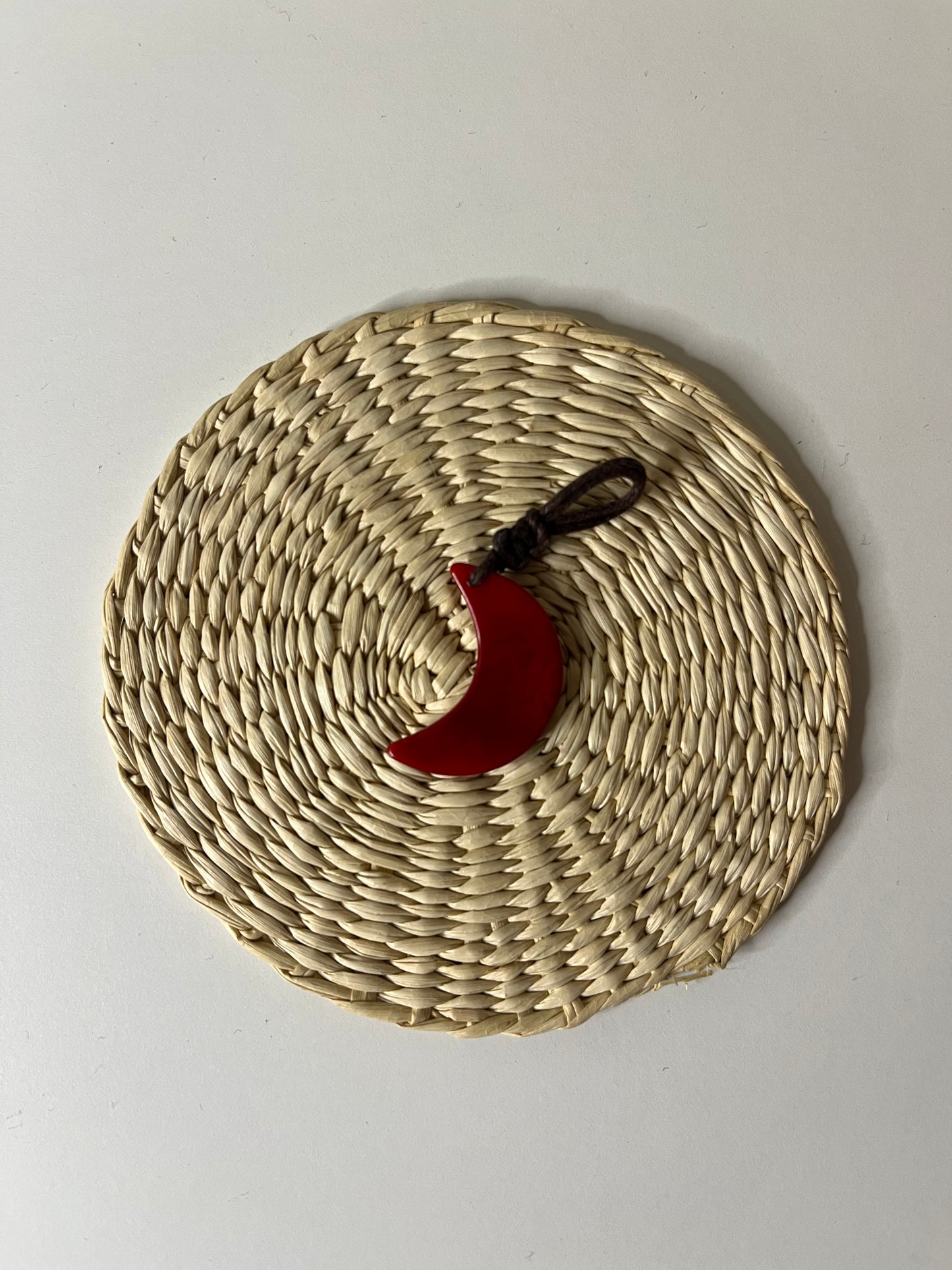 Red Moon Pendant – Tagua
