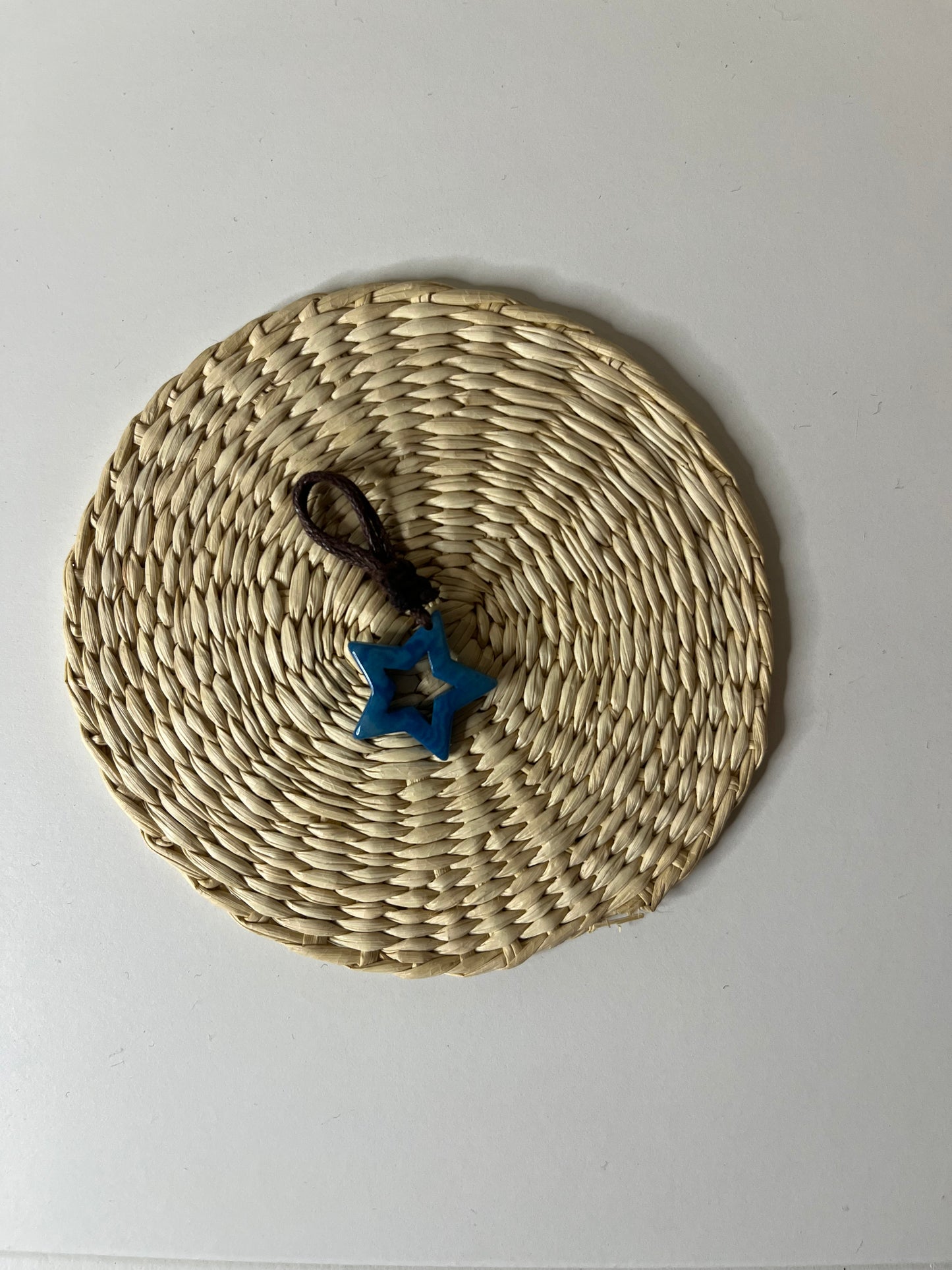 Blue Star Pendant – Tagua