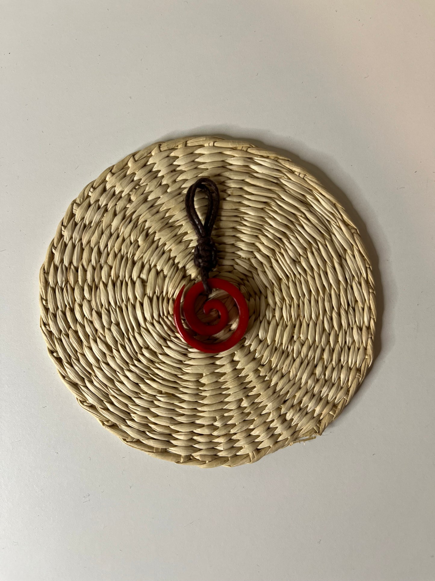 Spiral Pendant – Tagua