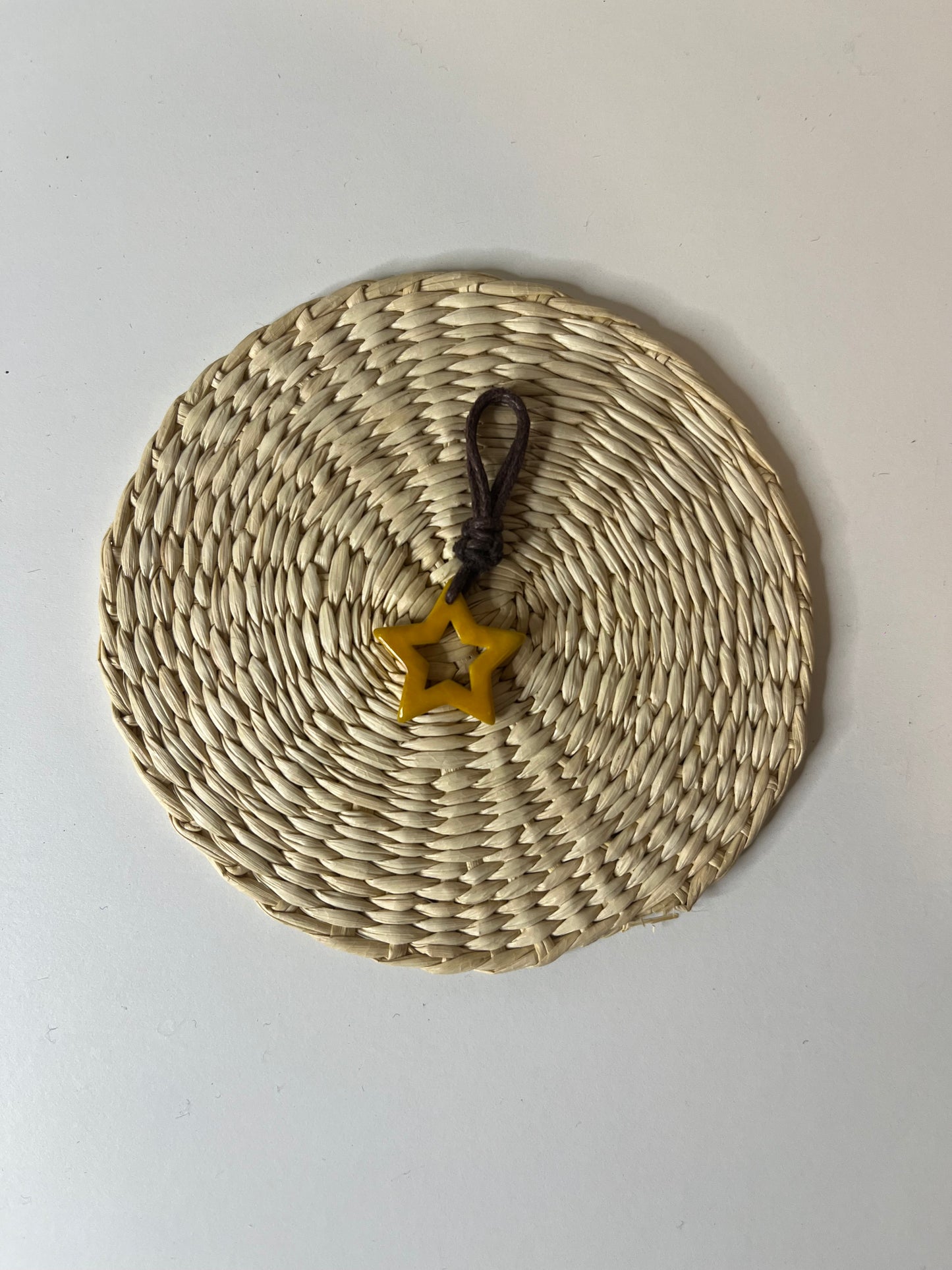 Yellow Star Pendant – Tagua