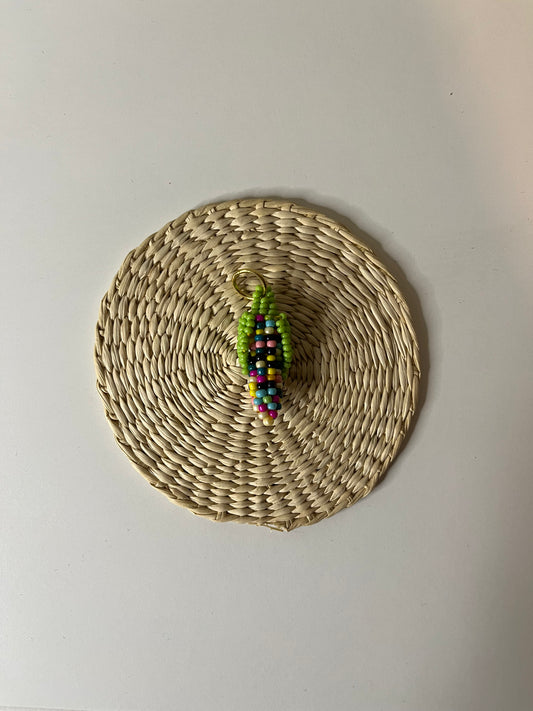 Mi Ruru - Glass Gem Corn Pendant