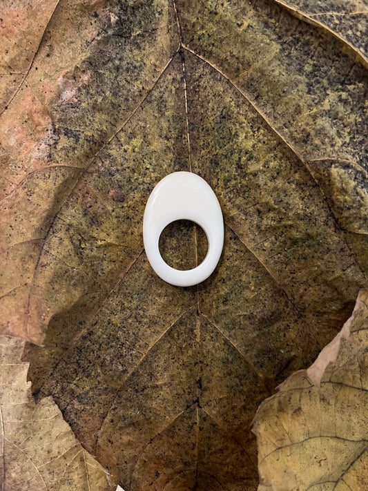 White Pacha Ring