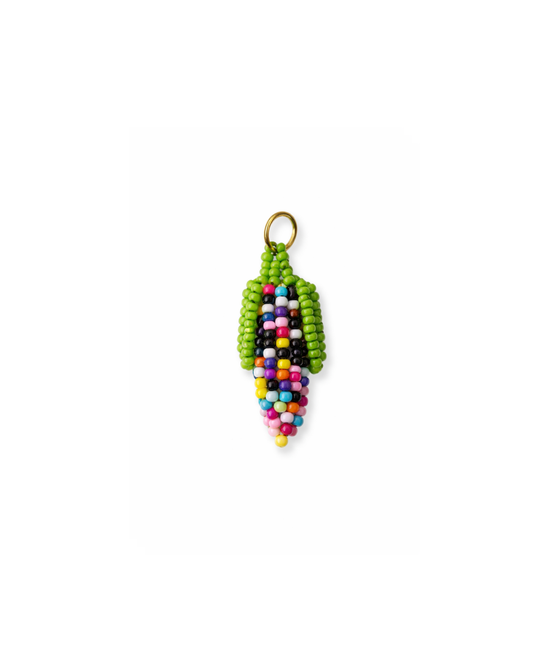 Mi Ruru - Glass Gem Corn Pendant