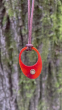 Load and play video in Gallery viewer, Terracotta Amulet Necklace
