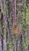 Load and play video in Gallery viewer, Brown Amulet Necklace
